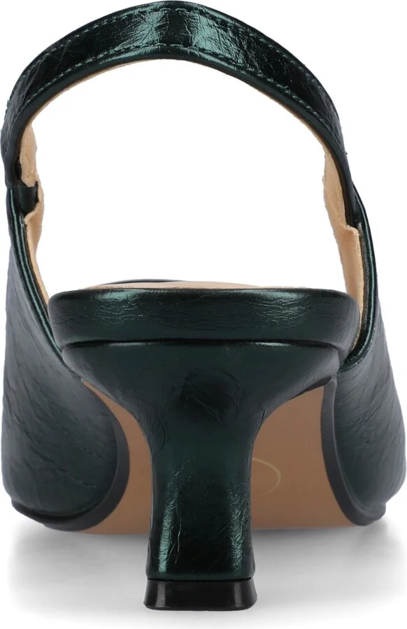 Journee Collection Women's Paulina Pointed Toe Slingback Pumps - Image 11