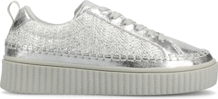 Journee Collection Women's Pazey Platform Lace-Up Casual Sneakers - Image 7