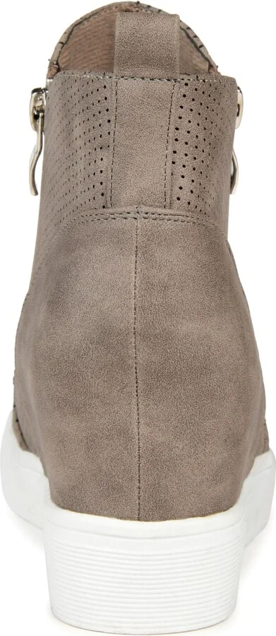 Journee Collection Women's Pennelope Wedge Sneakers - Image 3