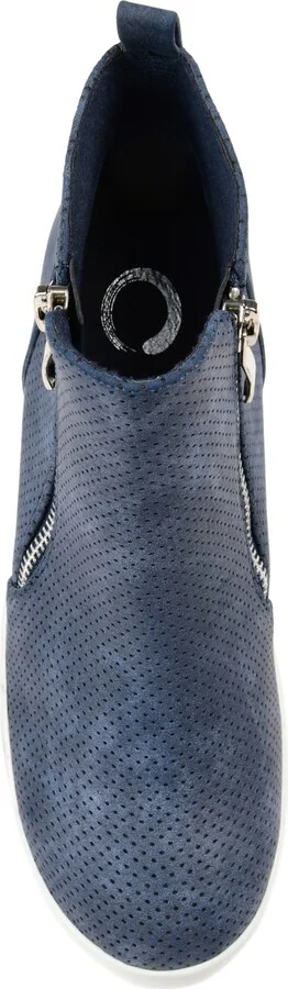 Journee Collection Women's Pennelope Wedge Sneakers - Image 8