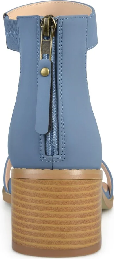 Journee Collection Women's Percy Block Heel Sandals - Image 3
