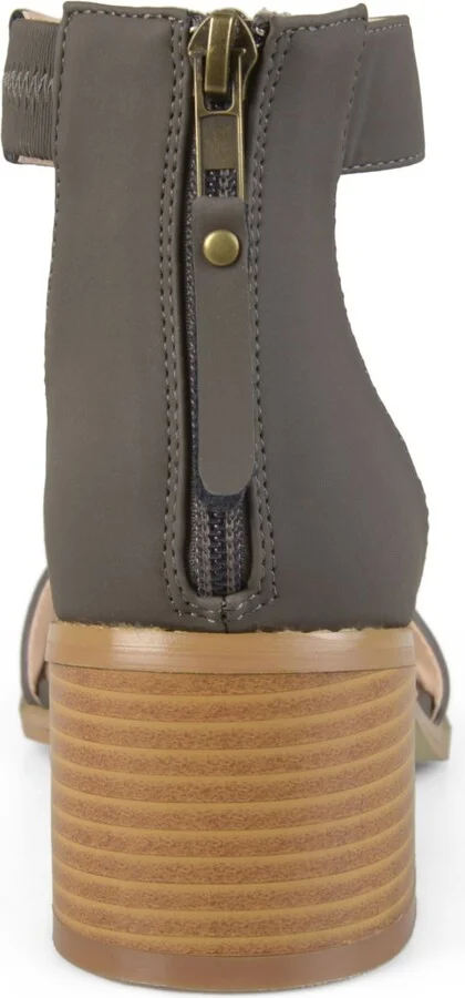 Journee Collection Women's Percy Block Heel Sandals - Image 8