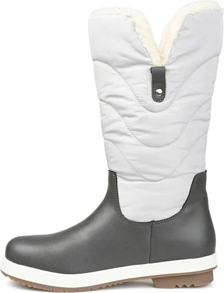 Journee Collection Womens Pippah Tru Comfort Foam Block Heel Winter Boots Tan - Image 3