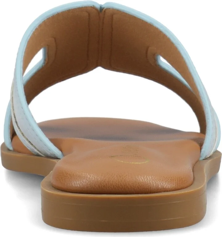 Journee Collection Women's Primah Slide Flat Sandals - Image 7
