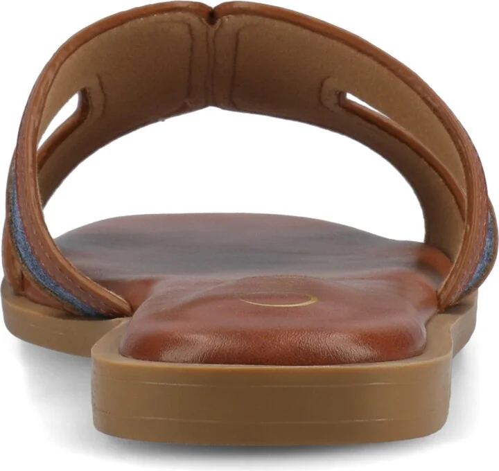 Journee Collection Women's Primah Slide Flat Sandals - Image 11