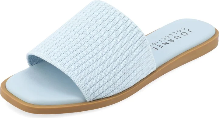 Journee Collection Women's Prisilla Slide Sandal