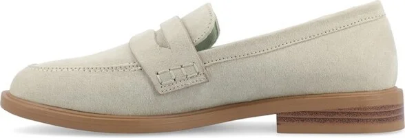 Journee Collection Women's Raichel Slip On Loafer Flats, Sage - Image 5