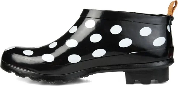 Journee Collection Women's Rainer Block Heel Rain Boots Floral - Image 5
