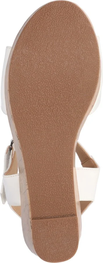 Journee Collection Women's Ranae Ankle Strap Platform Cork Wedge Sandals - Image 5