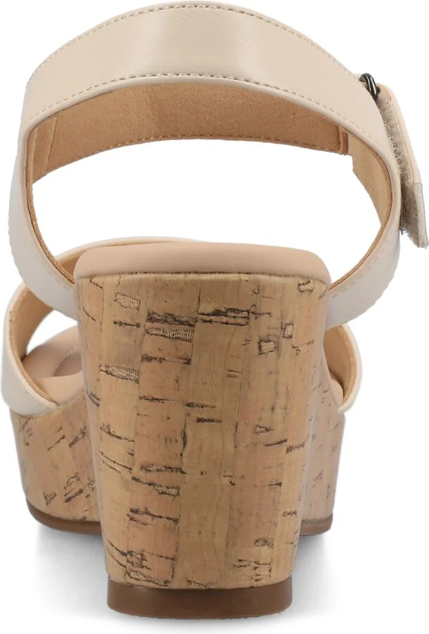 Journee Collection Women's Ranae Ankle Strap Platform Cork Wedge Sandals - Image 8