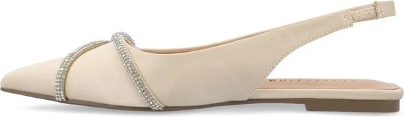 Journee Collection Women's Rebbel Sling Back Pointed Toe Flats Black - Image 7