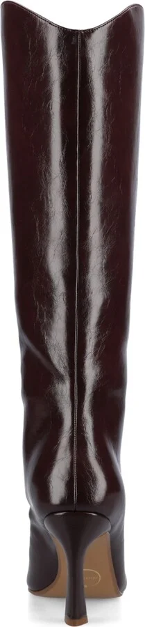Journee Collection Women's Rehela Pointed Toe Stiletto Knee High Dress Boots - Image 3