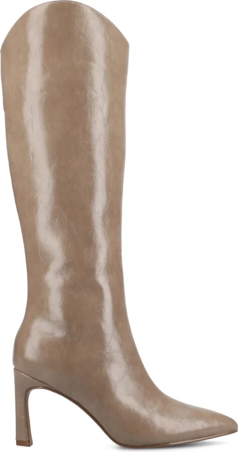Journee Collection Women's Rehela Pointed Toe Stiletto Knee High Dress Boots - Image 11