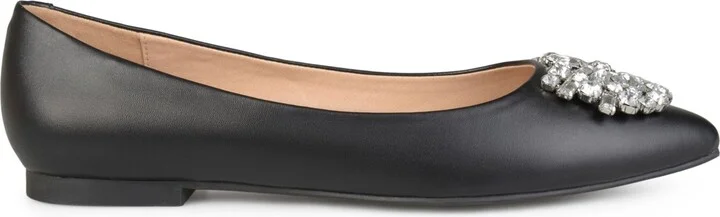 Journee Collection Women's Renzo Jeweled Flats - Image 2