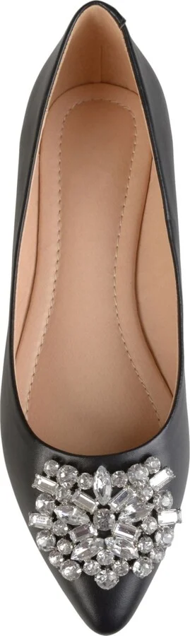 Journee Collection Women's Renzo Jeweled Flats - Image 4