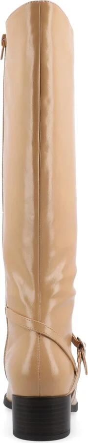 Journee Collection Women's Rhianah Block Heel Knee High Riding Boots - Image 3