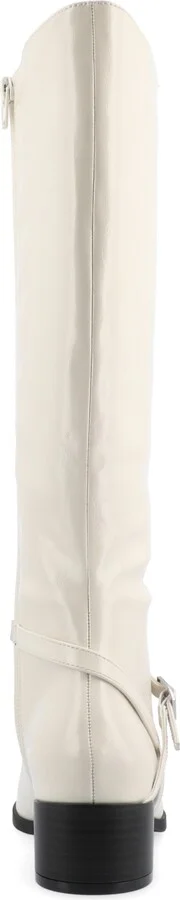 Journee Collection Women's Rhianah Wide Width Wide Calf Block Heel Knee High Riding Boots - Image 8