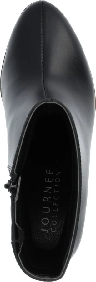 Journee Collection Women's Romer Center Seam Platform Block Heel Booties - Image 8