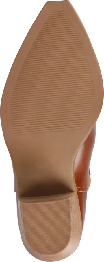 Journee Collection Women's Rosemary Western Comfort Chelsea Booties - Image 5