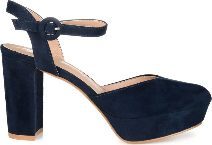 Journee Collection Women's Roslynn Platform Block Heel Dress Pumps - Image 7