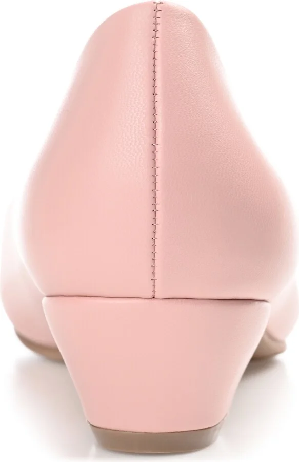 Journee Collection Women's Saar Round Toe Kitten Heel Pumps - Image 11