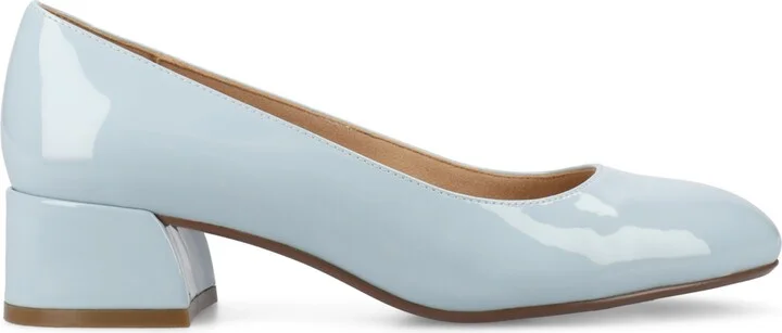 Journee Collection Women's Saarii Round Toe Block Heel Pumps - Image 6