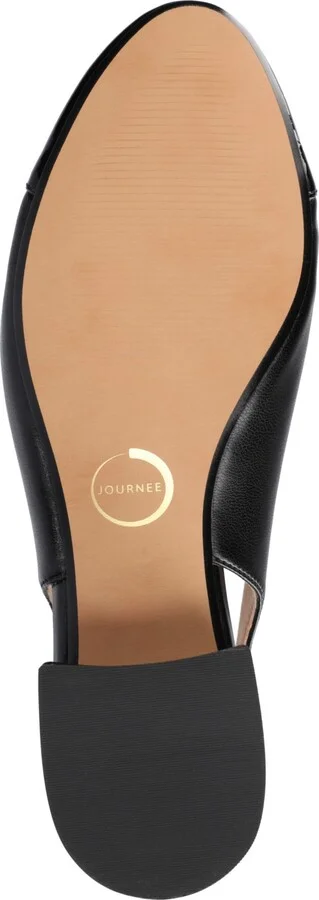 Journee Collection Women's Sammie Block Heel Slingback Pumps - Image 5