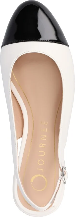 Journee Collection Women's Sammie Block Heel Slingback Pumps - Image 9