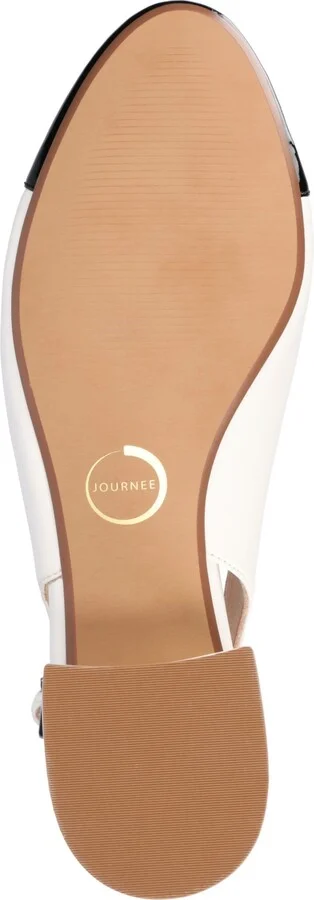 Journee Collection Women's Sammie Block Heel Slingback Pumps - Image 10