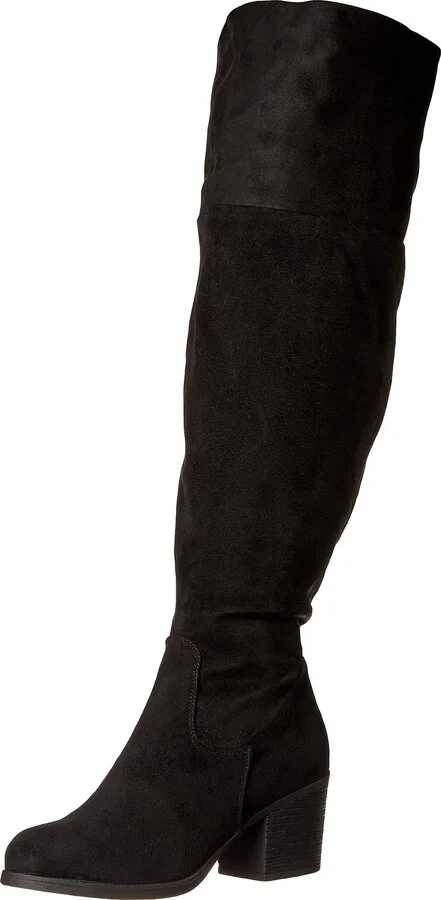 Journee Collection Womens Sana Boot - Wide Calf Black 8.5 M