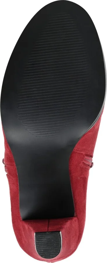 Journee Collection Women's Sanzi Side Zip Dress Shooties - Image 10