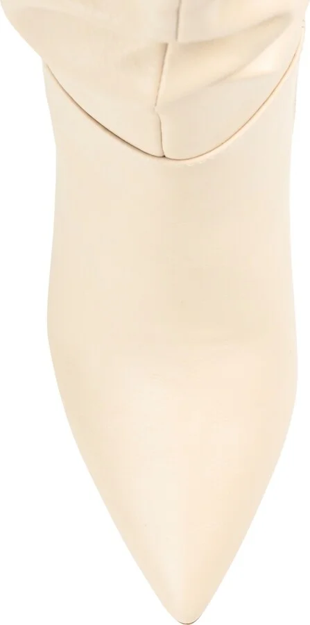 Journee Collection Women's Sarie Wide Calf Ruched Stiletto Boots - Image 8