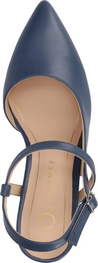 Journee Collection Women's Scipio Pointed Toe Pumps - Image 4