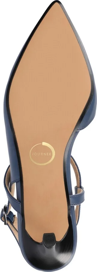 Journee Collection Women's Scipio Pointed Toe Pumps - Image 5