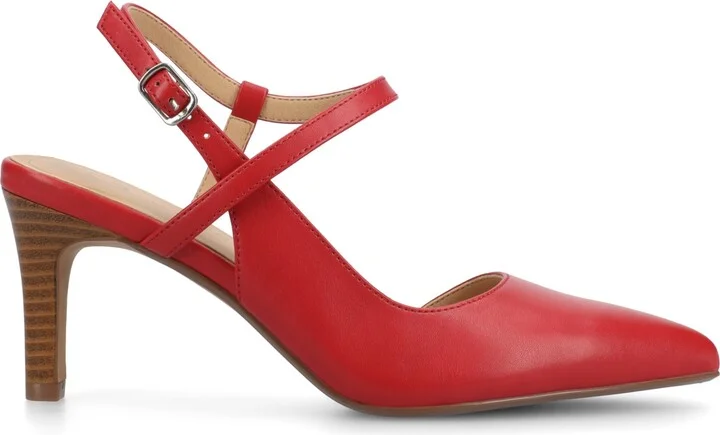 Journee Collection Women's Scipio Pointed Toe Pumps - Image 7