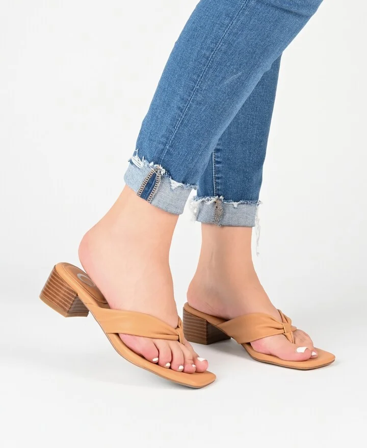 Journee Collection Women's Seelah Sandals - Image 10