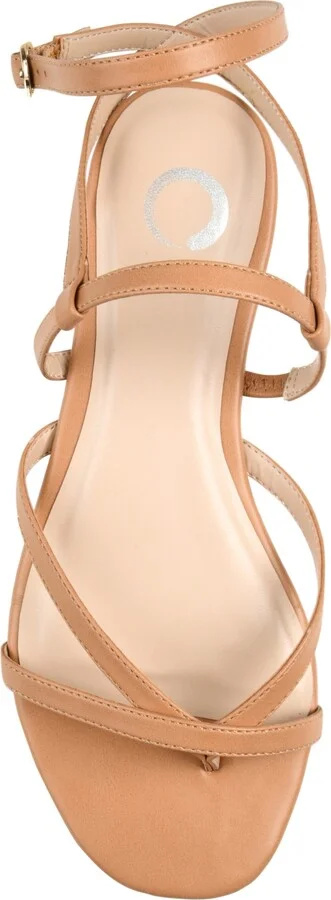 Journee Collection Women's Serissa Strappy Flat Sandals - Image 8