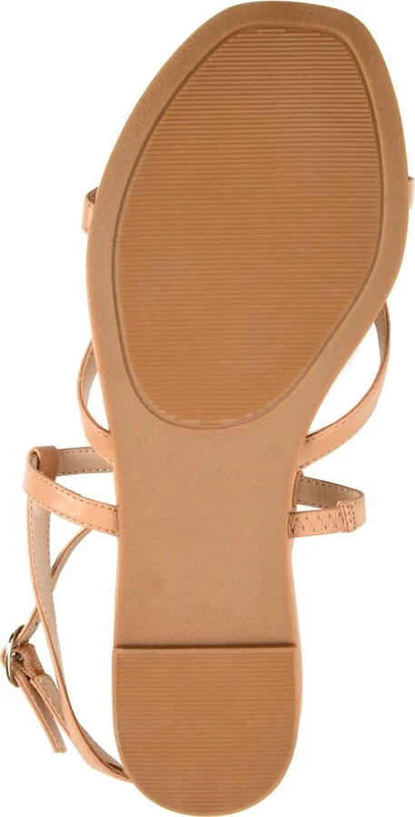 Journee Collection Women's Serissa Strappy Flat Sandals - Image 9