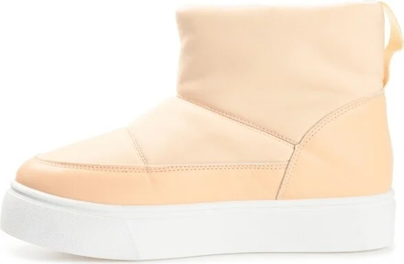 Journee Collection Women's Sethie Round Toe Pull On Winter Boots Black - Image 3