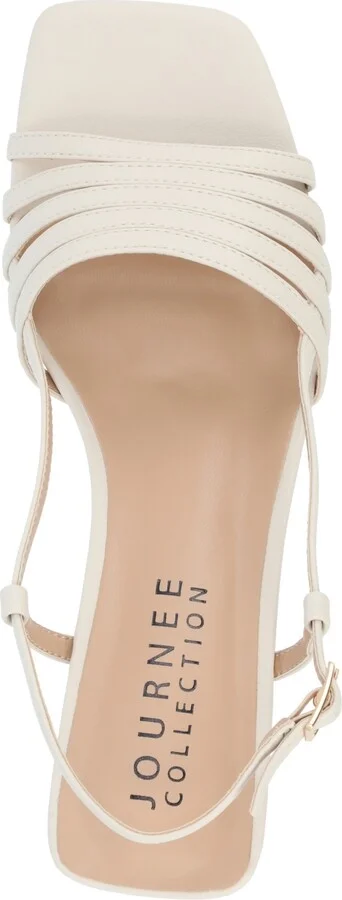 Journee Collection Women's Shayana Slingback Block Heel Sandals - Image 8