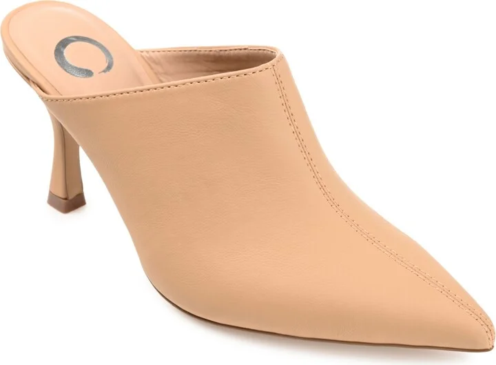 Journee Collection Women's Shiyza Pointed Toe Dress Mules