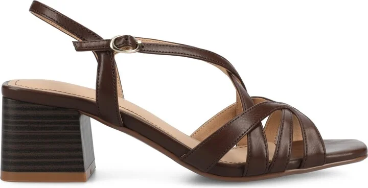 Journee Collection Women's Shyla Block Heel Dress Sandals - Image 6