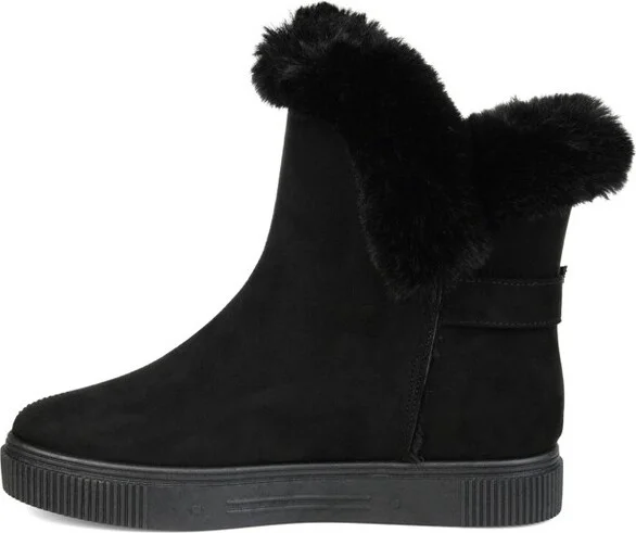 Journee Collection Women's Sibby Round Toe Winter Boots Pink - Image 4