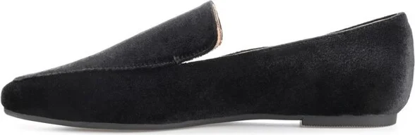 Journee Collection Women's Silas Slip On Square Toe Loafer Flats Nude - Image 3