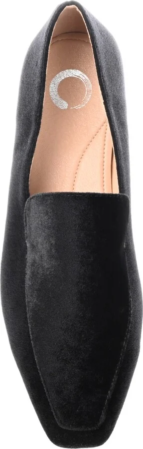 Journee Collection Women's Silas Velvet Loafer - Image 4
