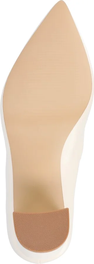 Journee Collection Women's Simonne Block Heel Pointed Toe Pumps - Image 5