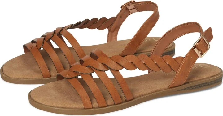 Journee Collection Women's Solay Flat Sandal