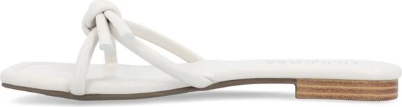 Journee Collection Women's Soma Slide Low Block Heel Sandals Pink - Image 2