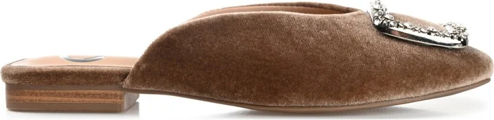 Journee Collection Women's Sonnia Velvet Mules - Image 2