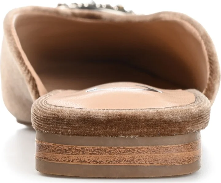 Journee Collection Women's Sonnia Velvet Mules - Image 3